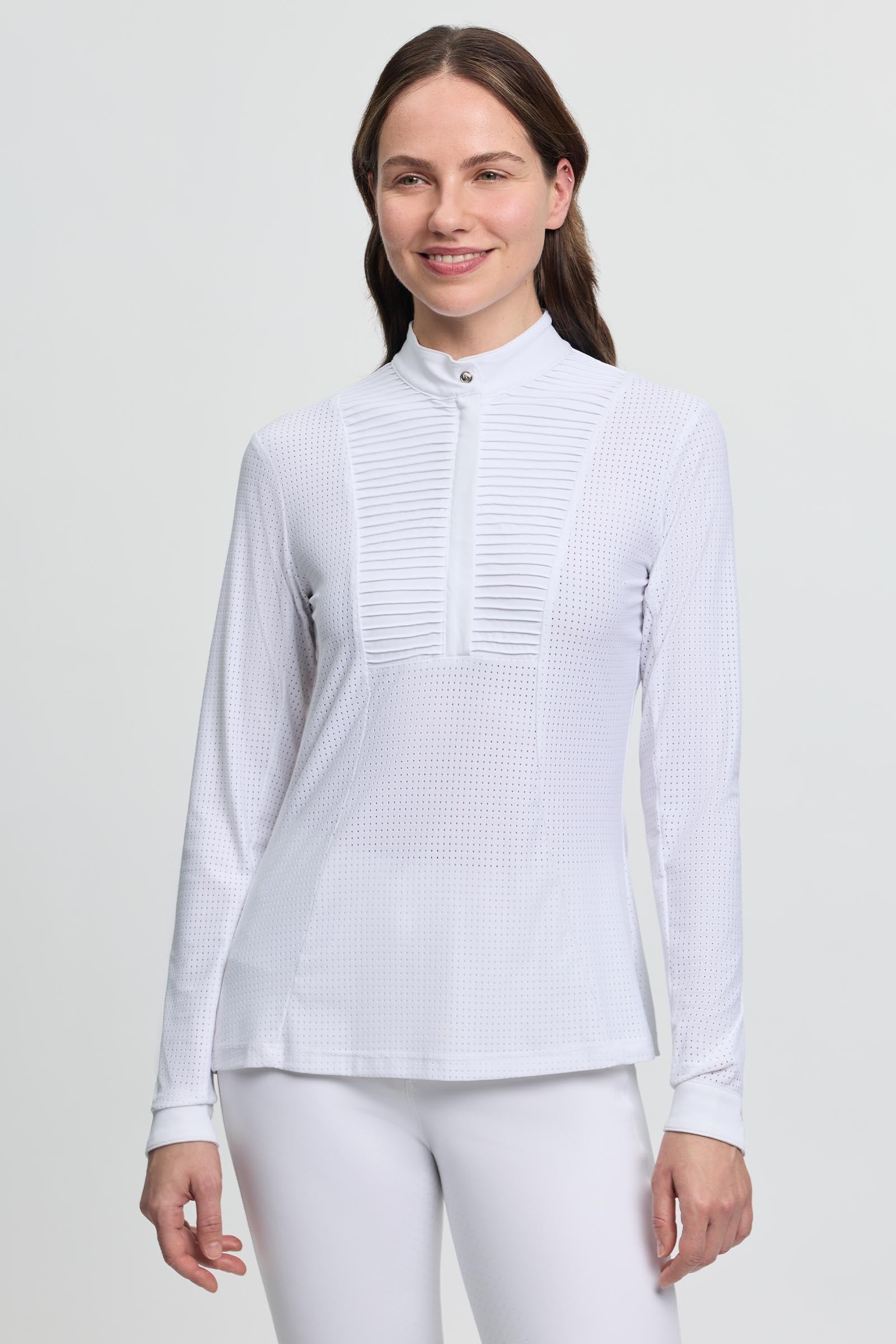LeMieux Arielle chemise de concours femme manches longues Vêtements d'équitation femme