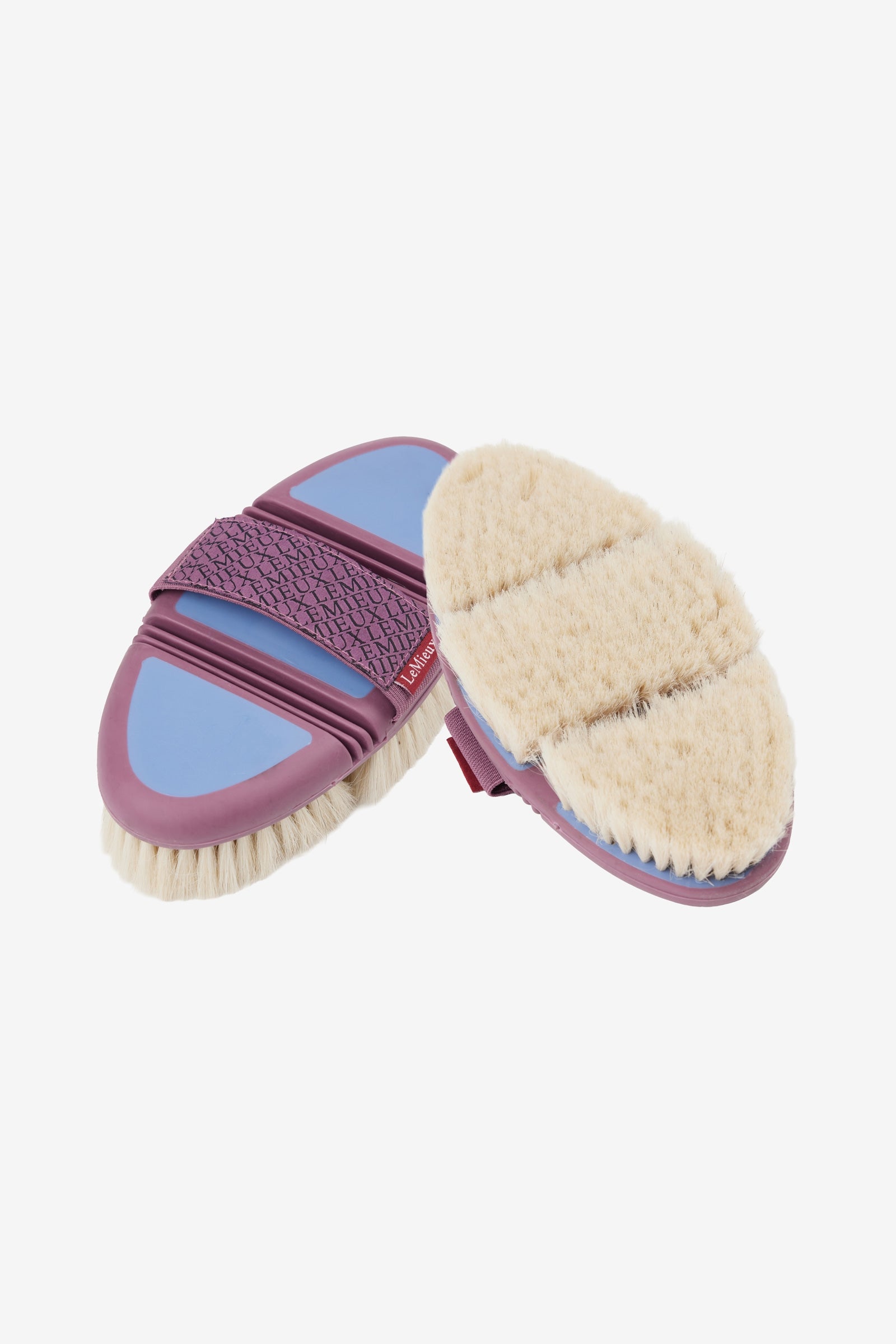 LeMieux Flexi brosse pour le corps en poils de chèvre Matériel de pansage