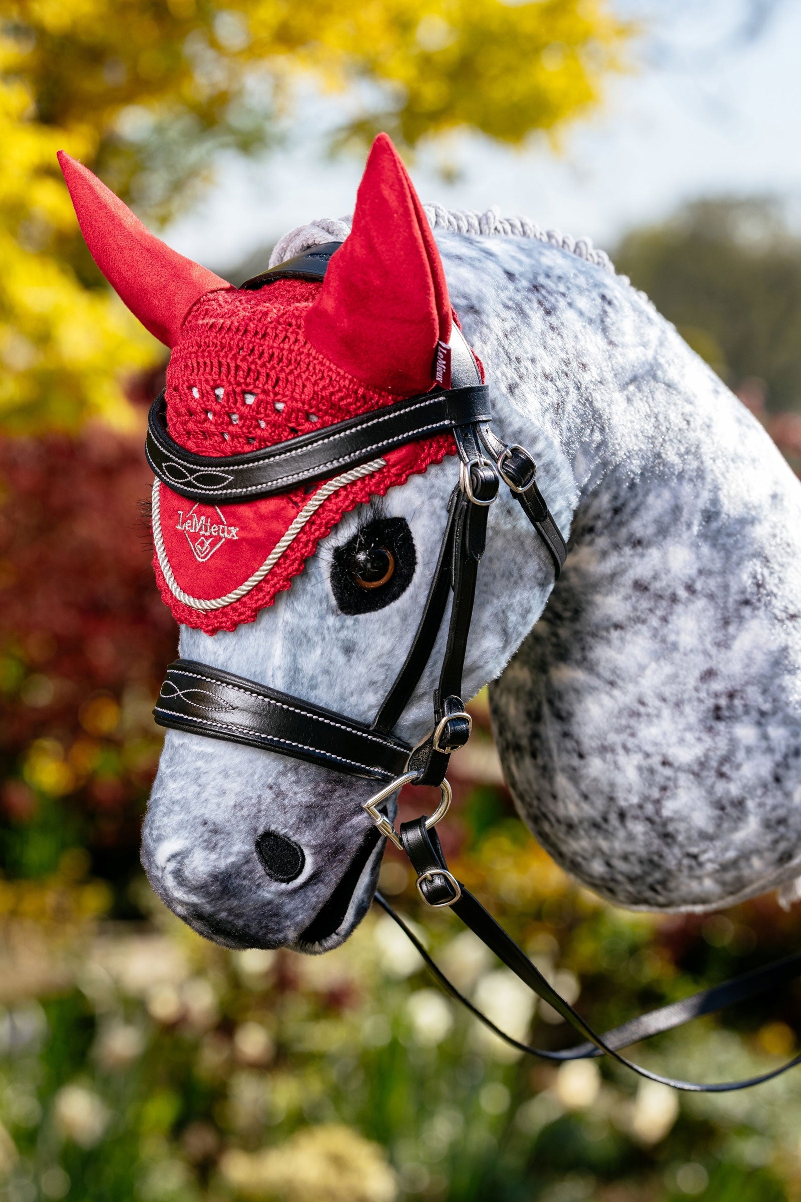 Masque anti-mouches Bug Relief LeMieux - Equipement cheval Masque anti-mouches Bug Relief LeMieux - Equipement cheval