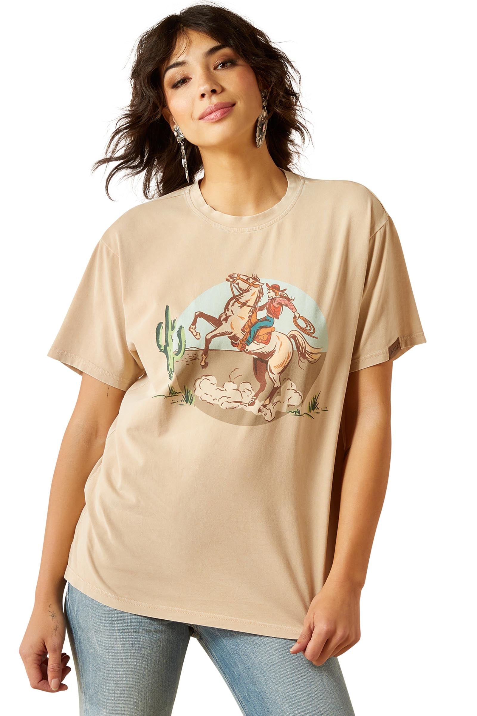 Ariat Ride On t-shirt femme Vêtements d'équitation femme