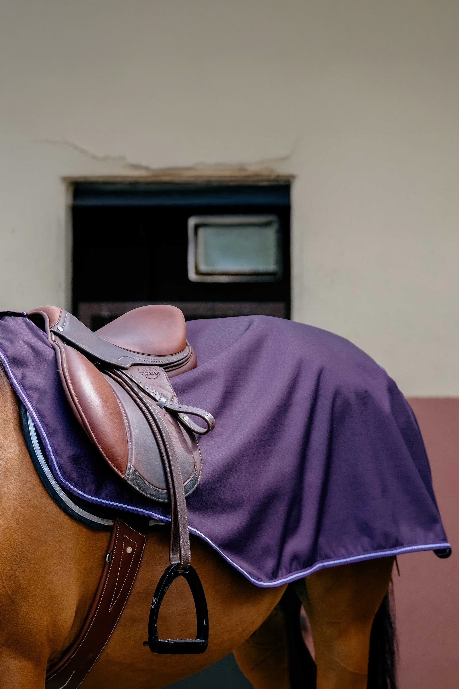 EQUITHÈME TYREX 600D couvre reins doublé polaire Couvertures cheval