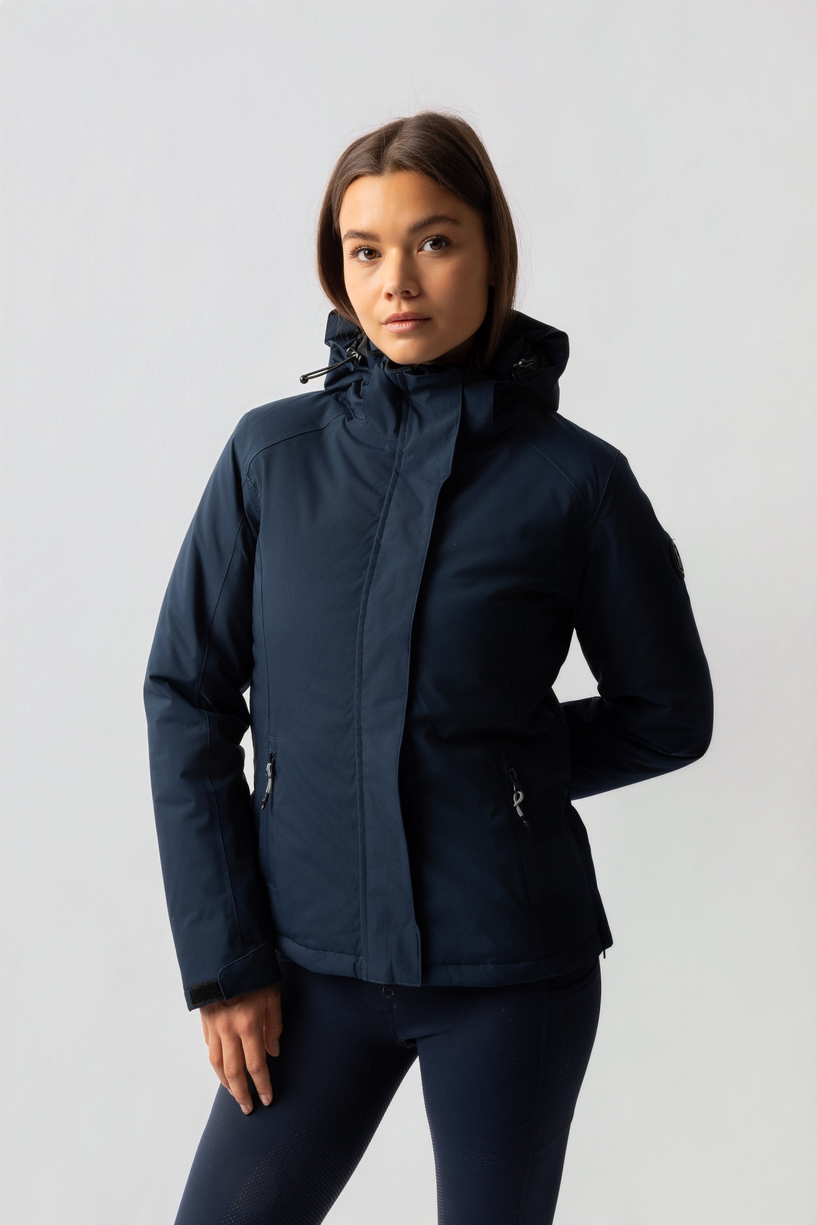 Horze Camila veste matelassée imperméable pour femme Vêtements d'équitation femme