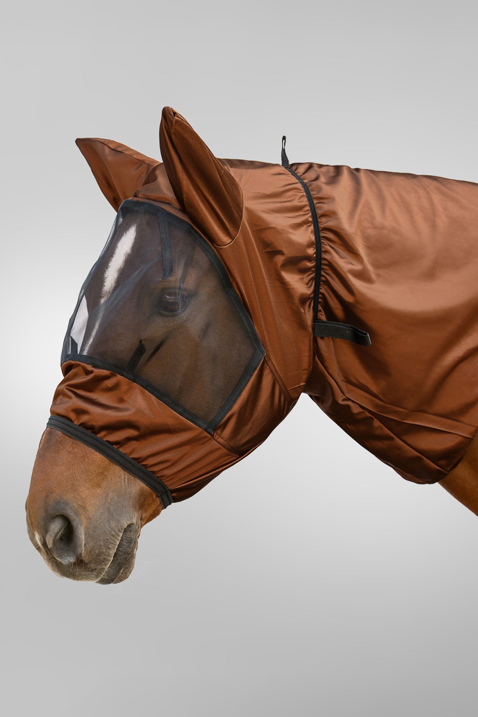 Waldhausen masque anti-mouches dermite avec protection UV Anti-mouches cheval