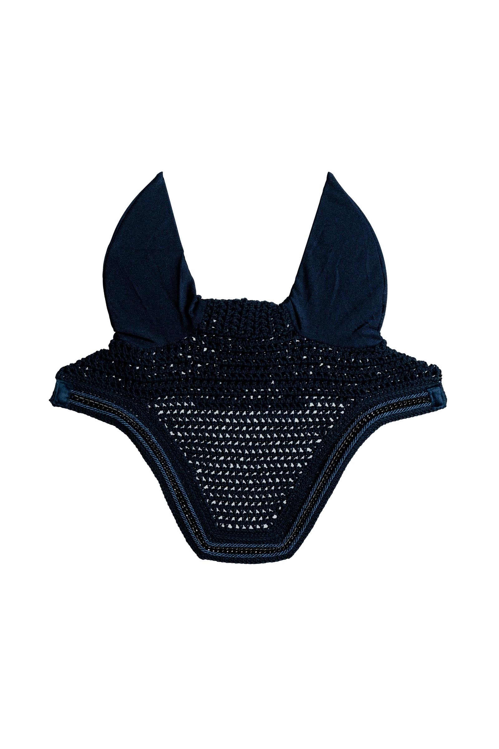 Kentucky Horsewear bonnet anti-mouches Wellington avec chaîne métal Tapis de selle