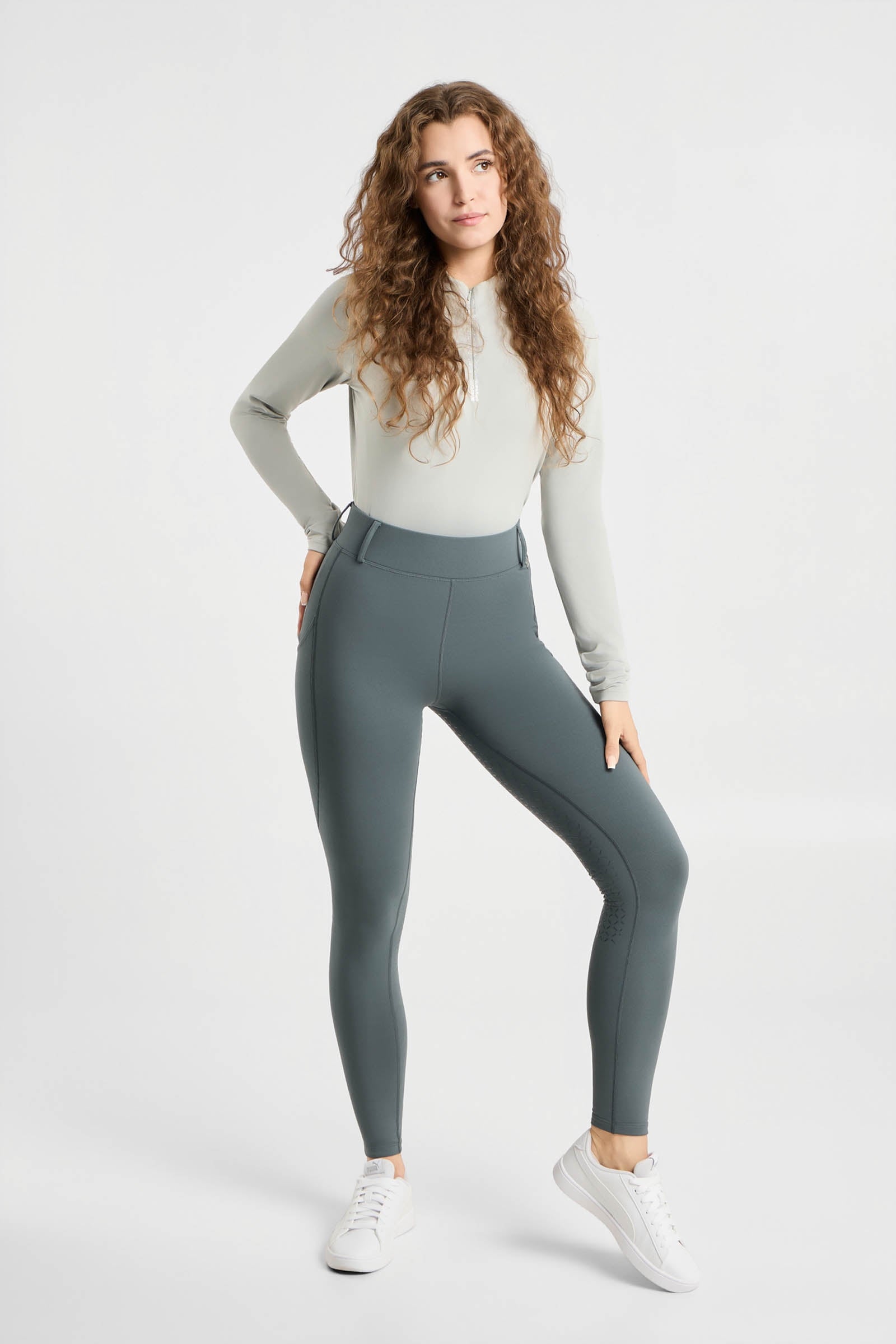 Horze Dea Women´s Winter Fullgrip Tights Womens Breeches