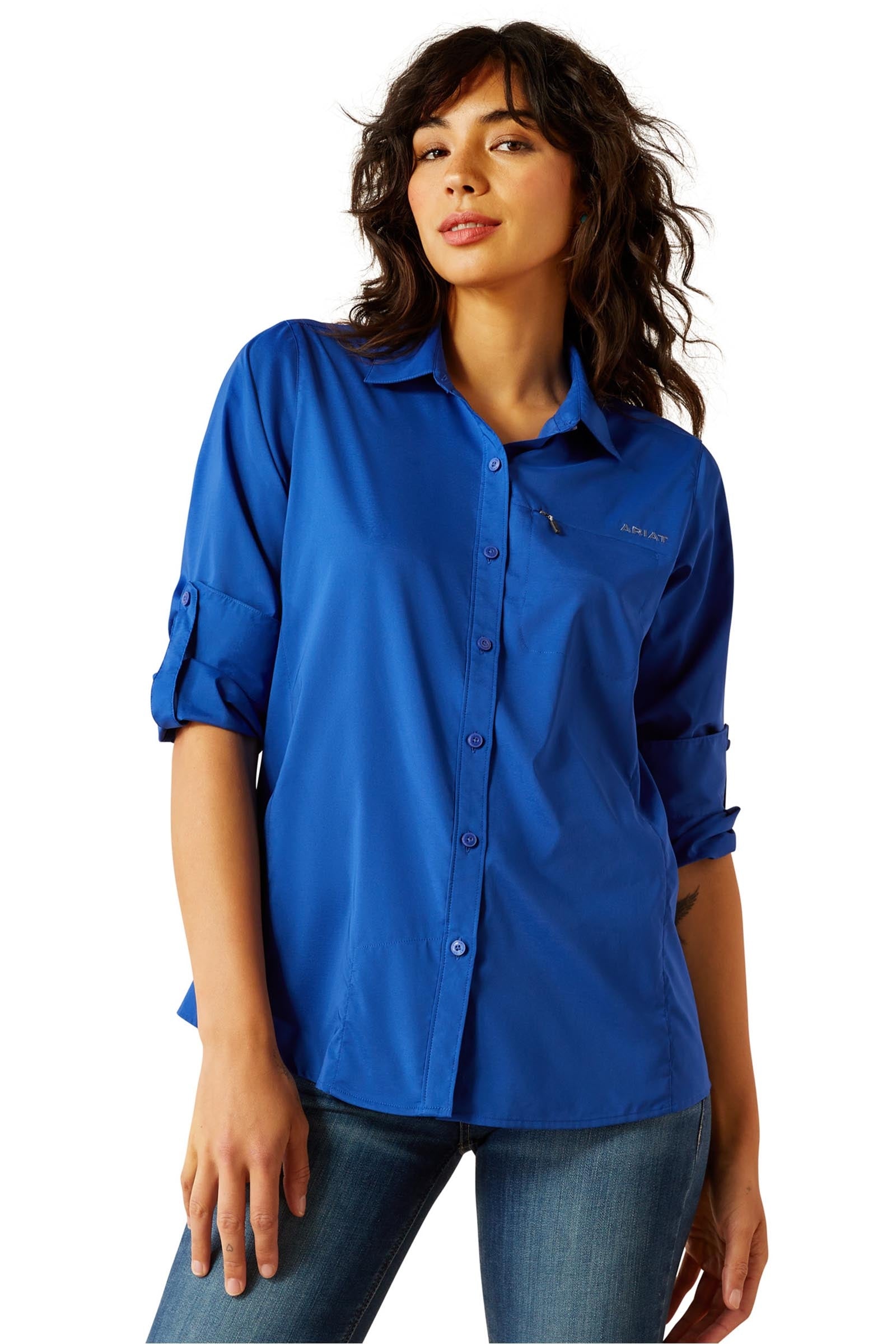 Ariat VentTEK chemise-blouse femme à manches longues Vêtements d'équitation femme
