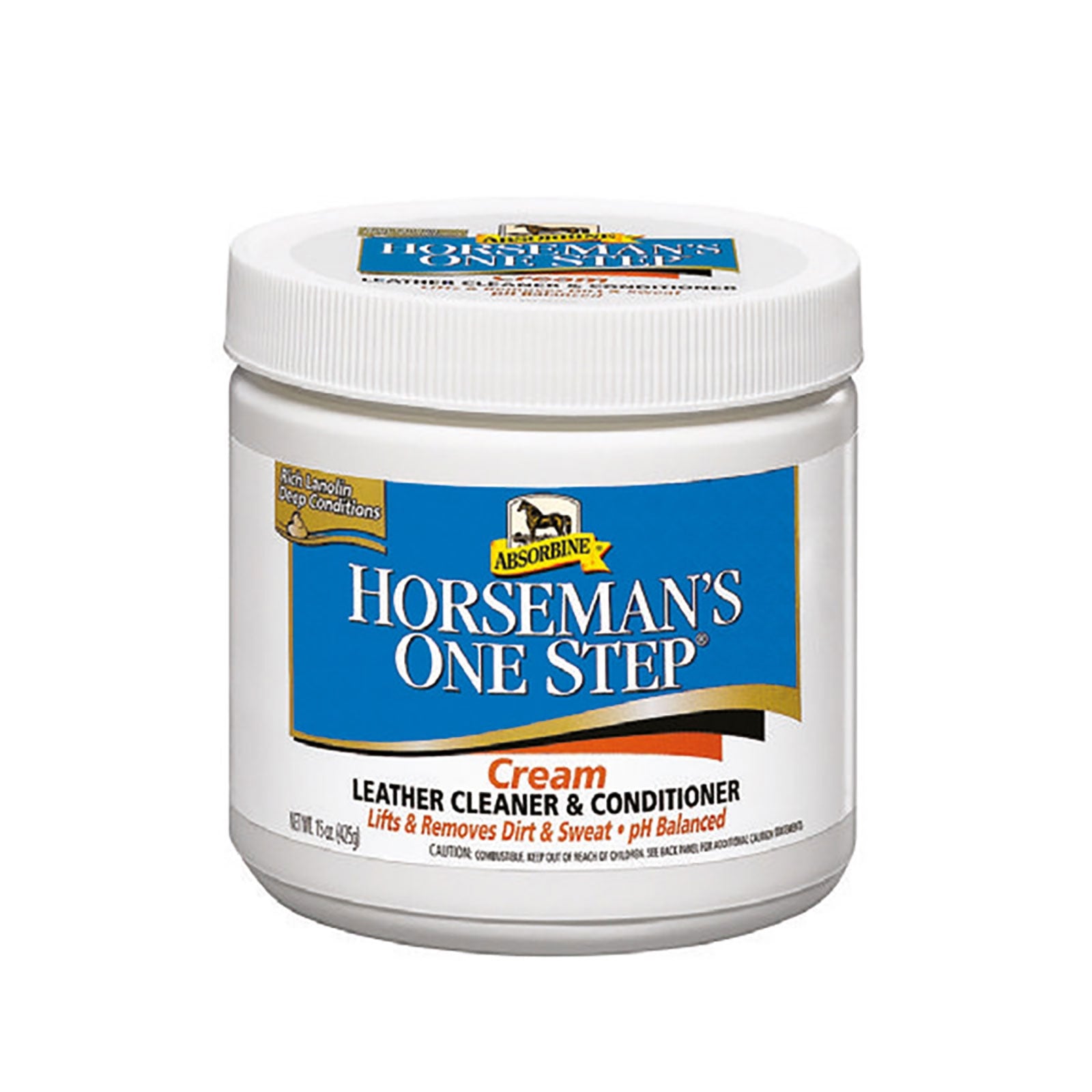 Absorbine Crème pour cuir Horseman's One Step, 425 g Soins