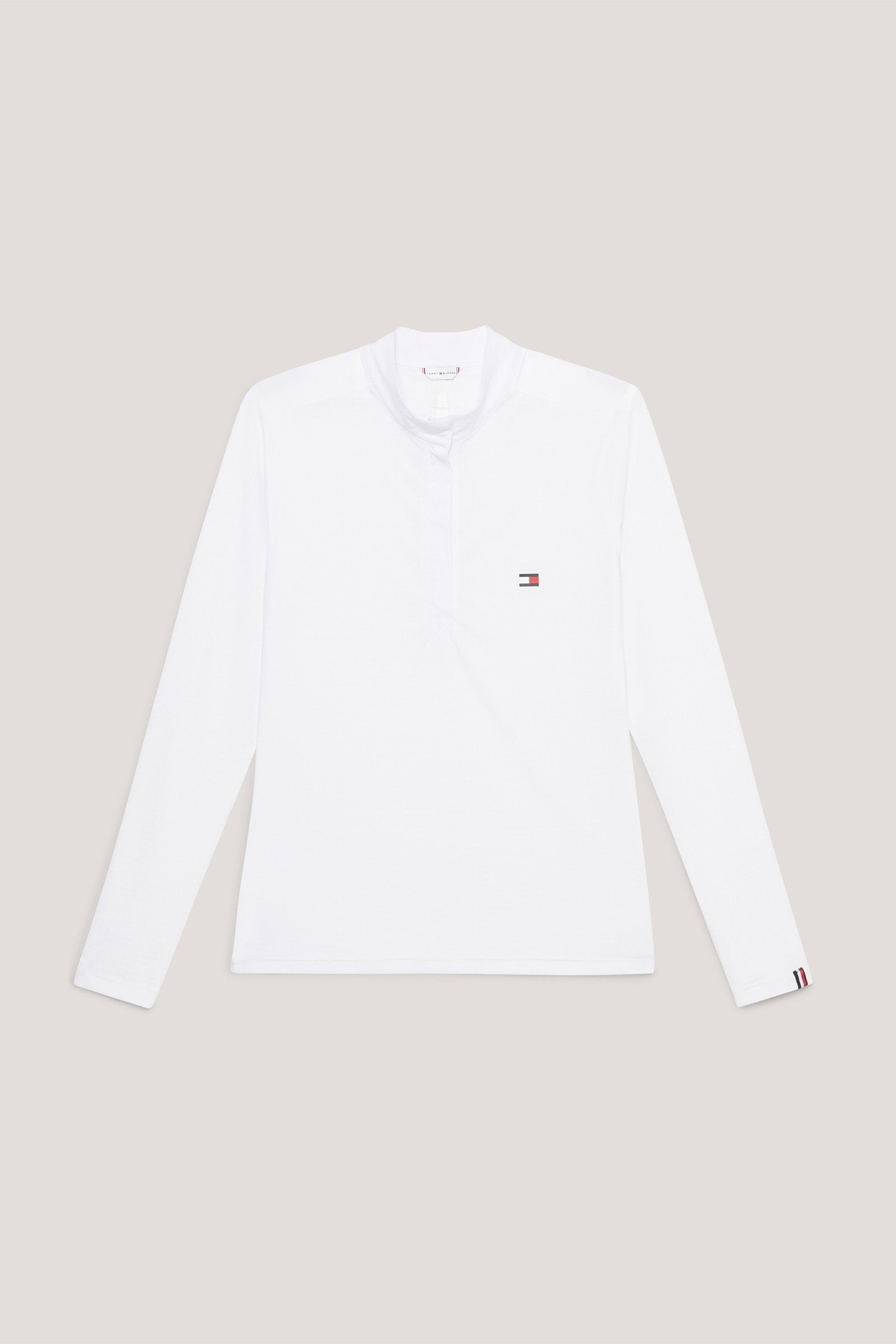 Tommy Hilfiger Equestrian Chemise de spectacle à manches longues Chelsea refroidissante Vêtements d'équitation femme