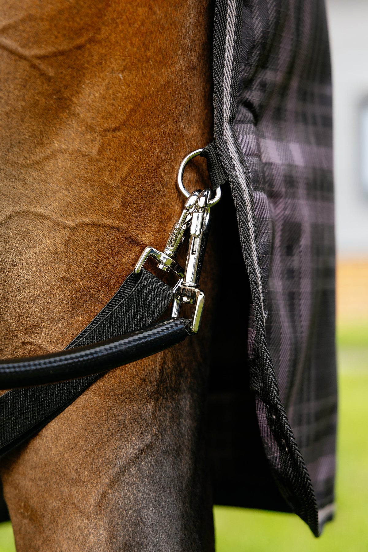 LeMieux Arika Heritage Check Turnout Rug, 100 g Horse Rugs