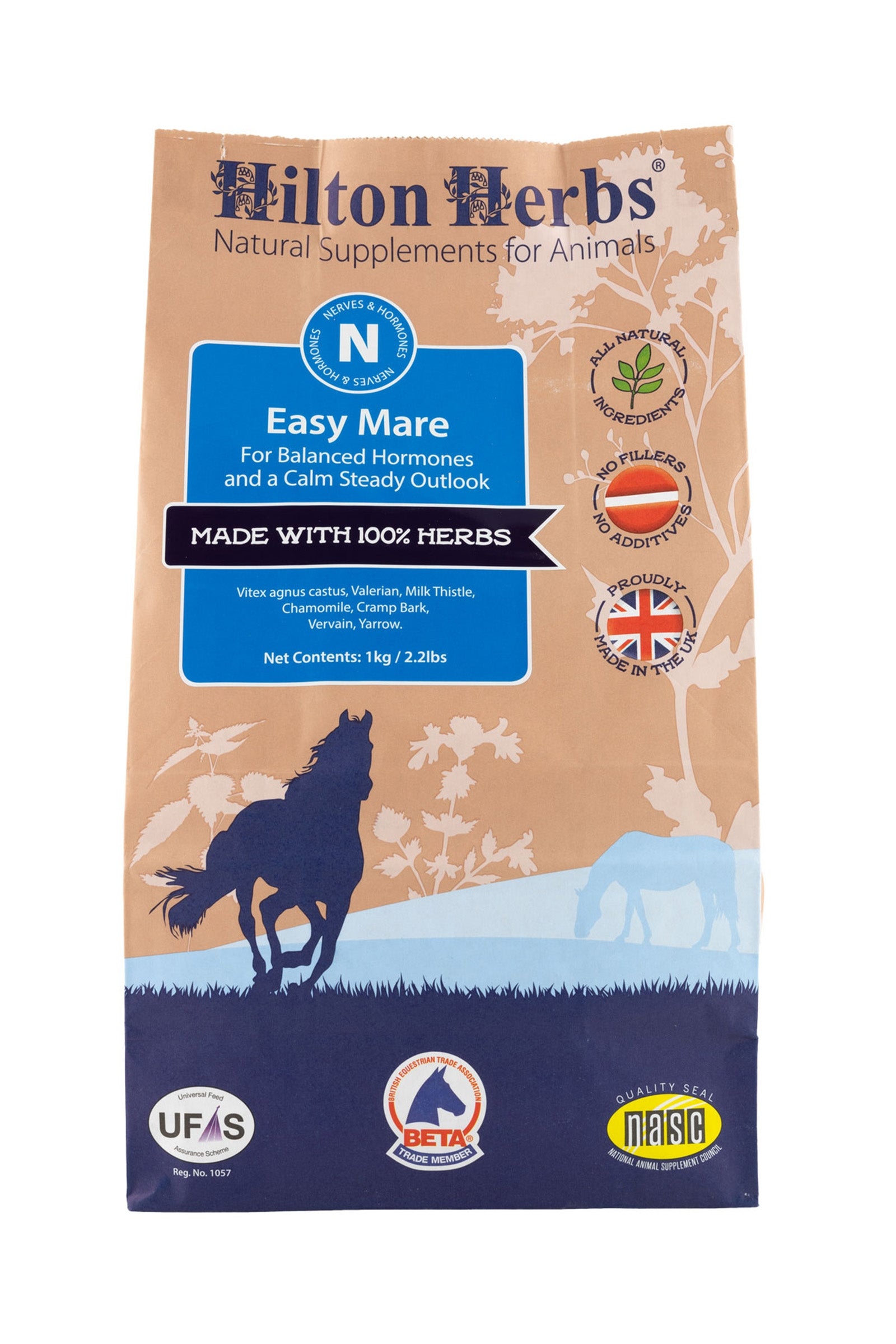 Hilton Herbs Easy Mare 1 kg Horse Feed & Nutrition