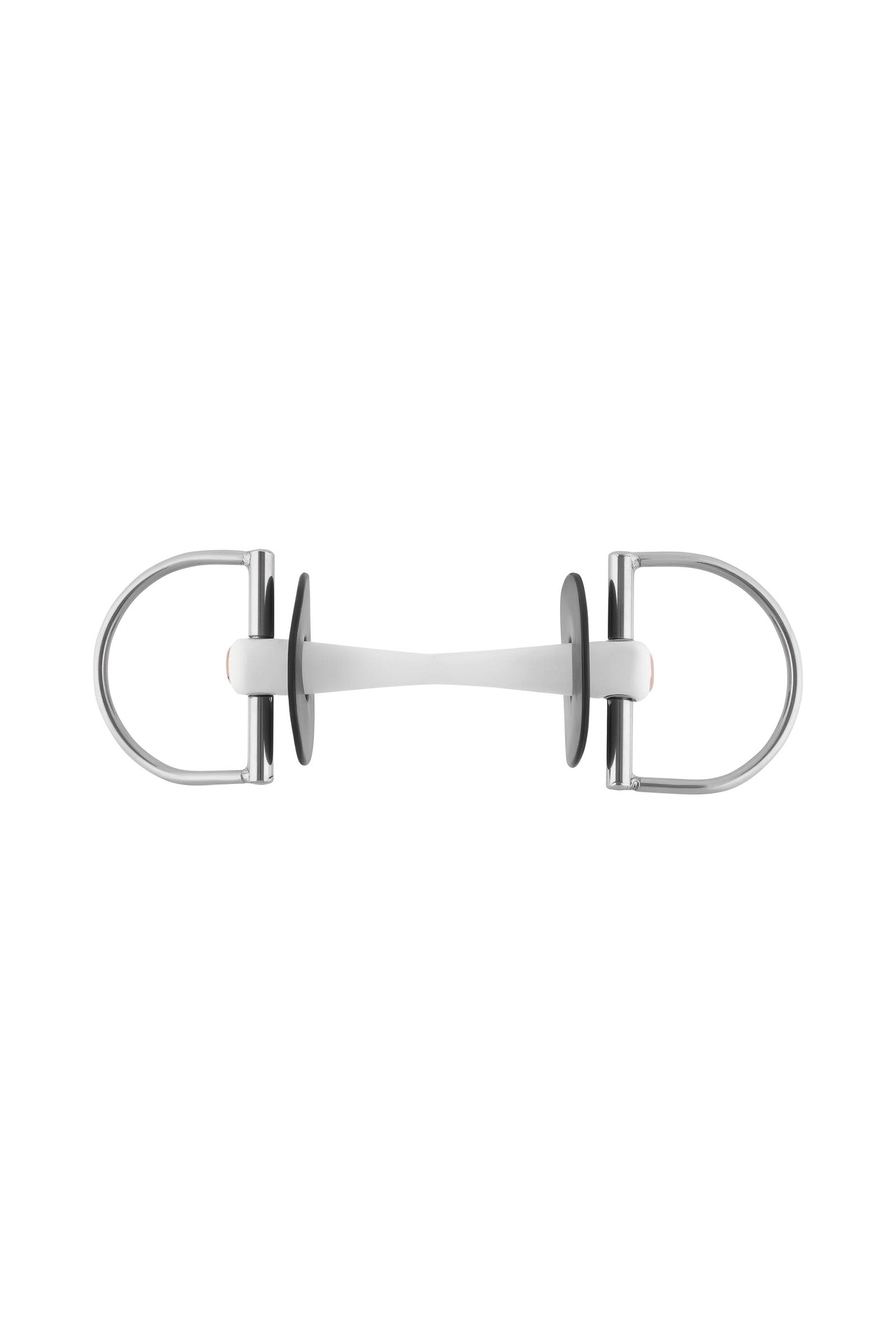 Sprenger Nathe mors à anneau en D, canon droit flexible, 20 mm, thermoplast Mors