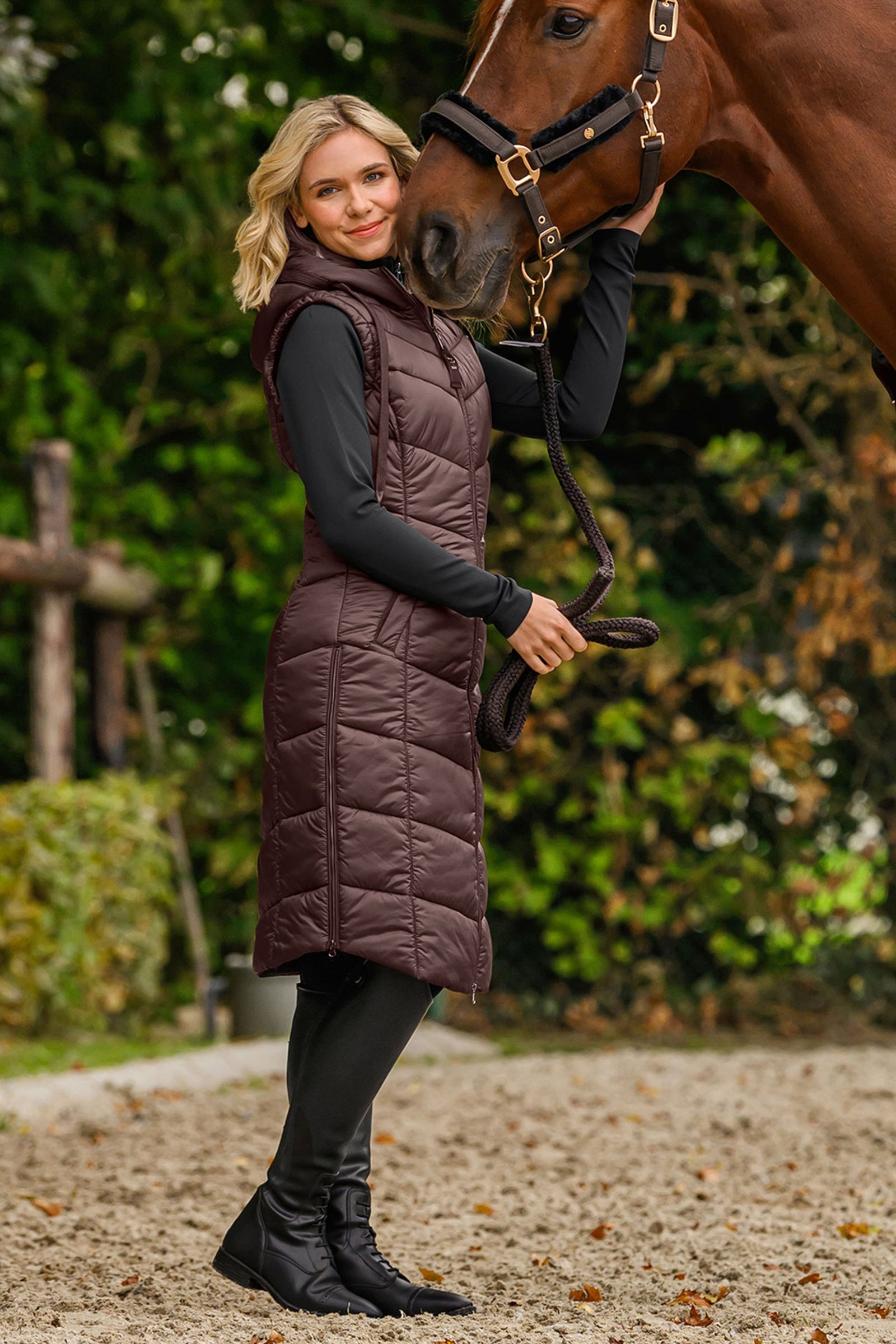 ELT Waldhausen Ostende Women´s Lightweight Long Vest Women’s Riding Clothing