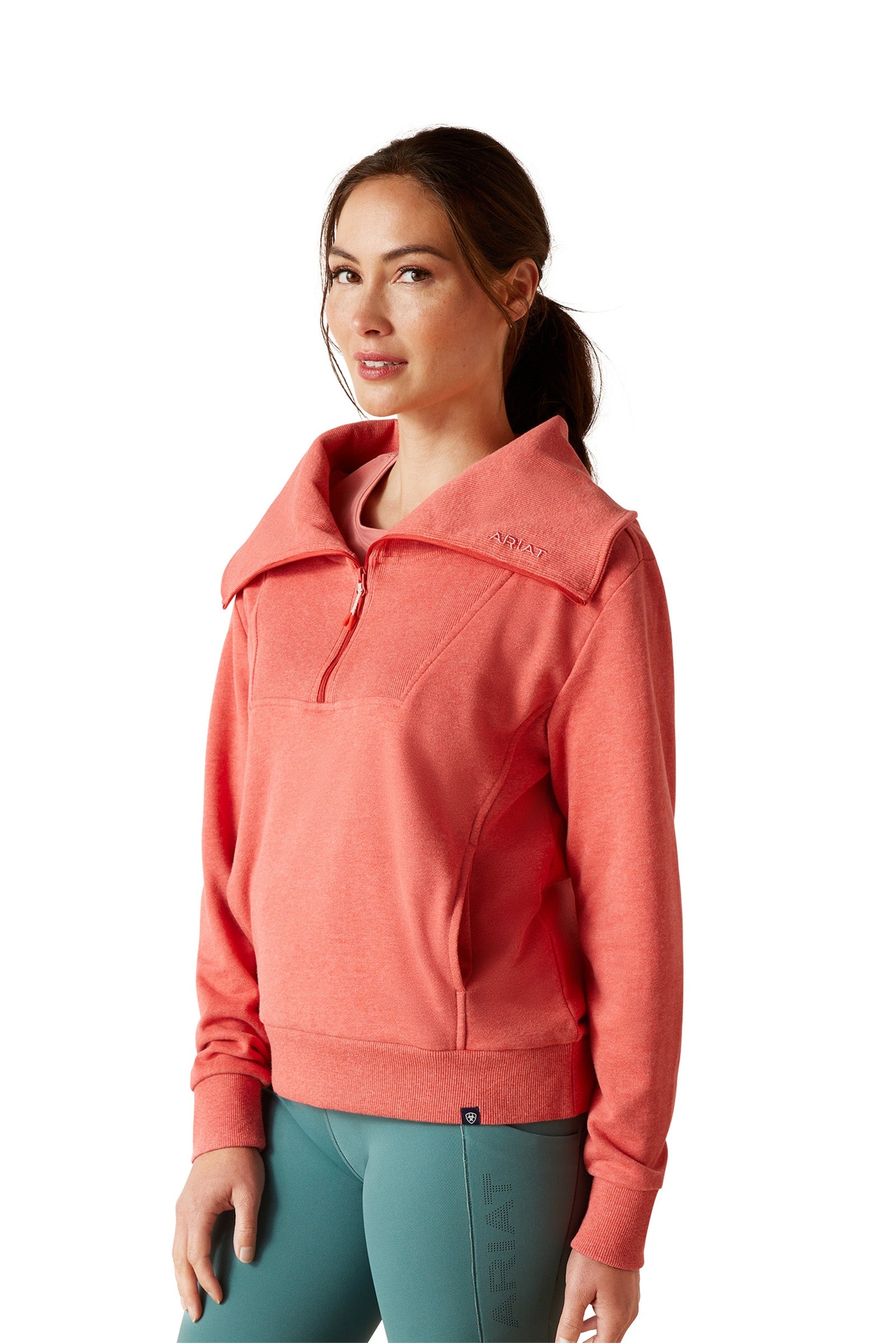 Ariat Women's Fern 1/2 Zip Sweatshirt Vêtements d'équitation femme