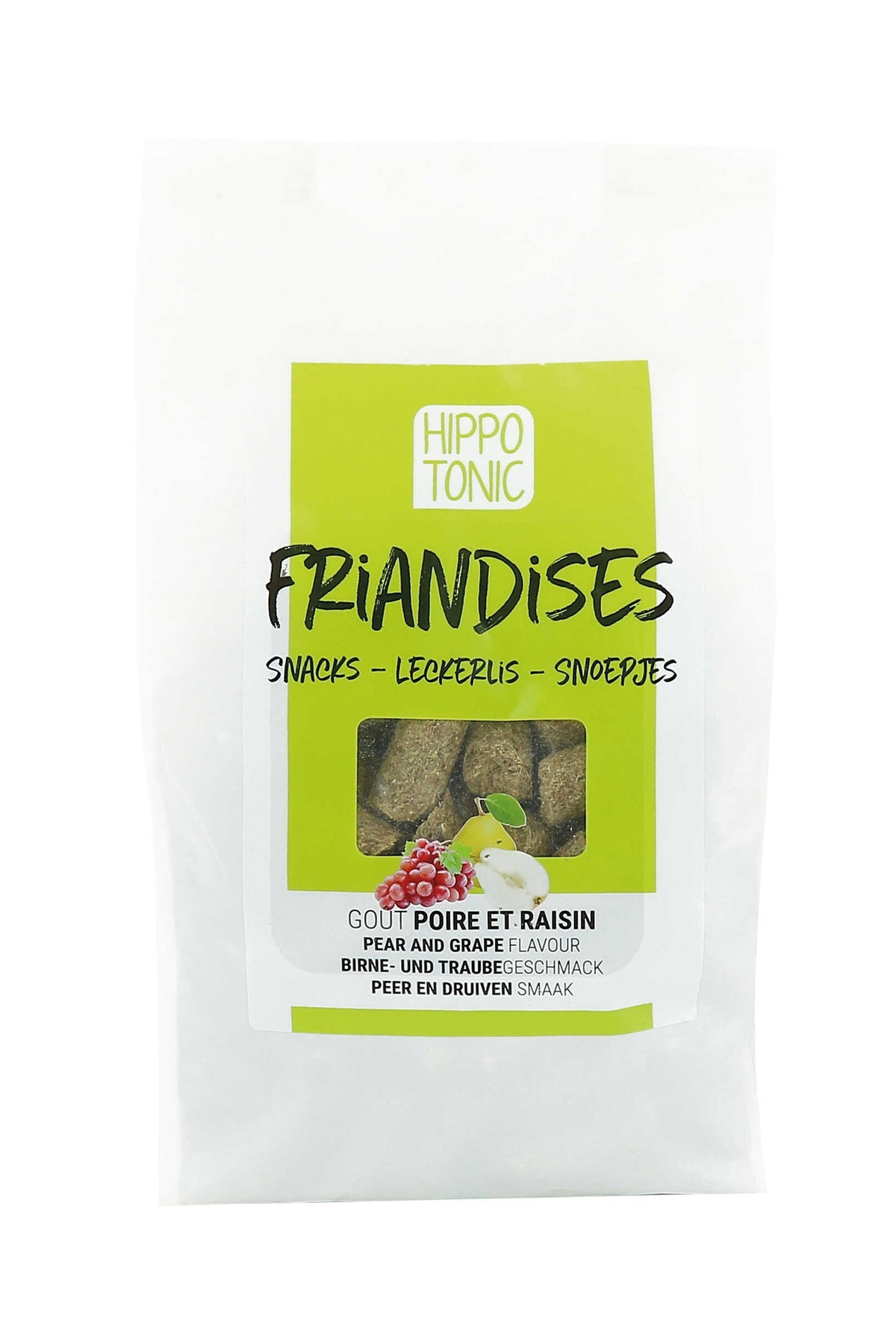 HIPPOTONIC Friandises poire raisin, 1 kg Horse Feed & Nutrition