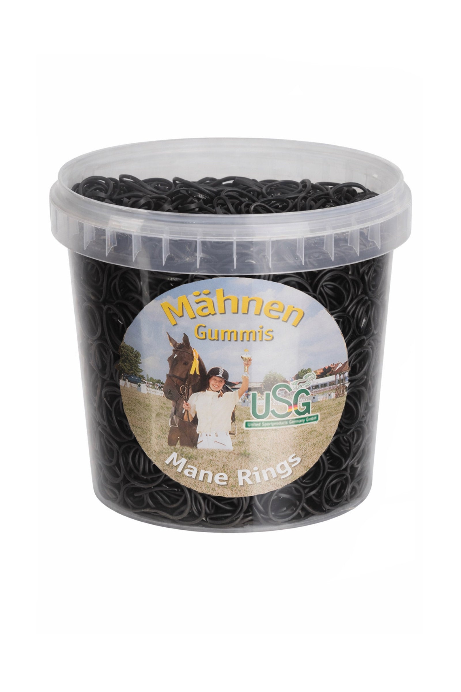 USG Mane Rubber Rings (400g) Horse Grooming Tools