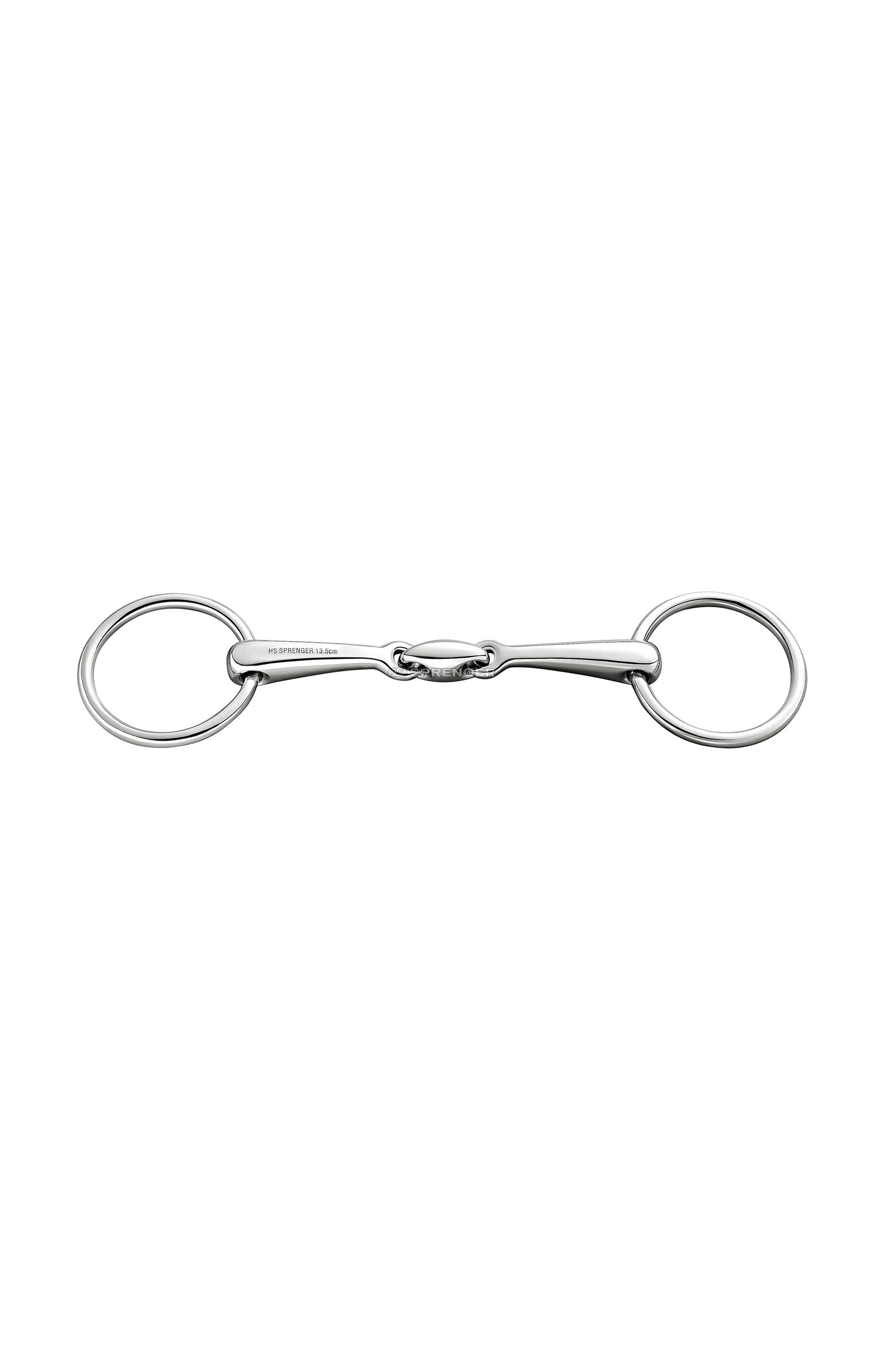 Sprenger Mors simple, double brisure, 14 mm, acier inoxydable Mors