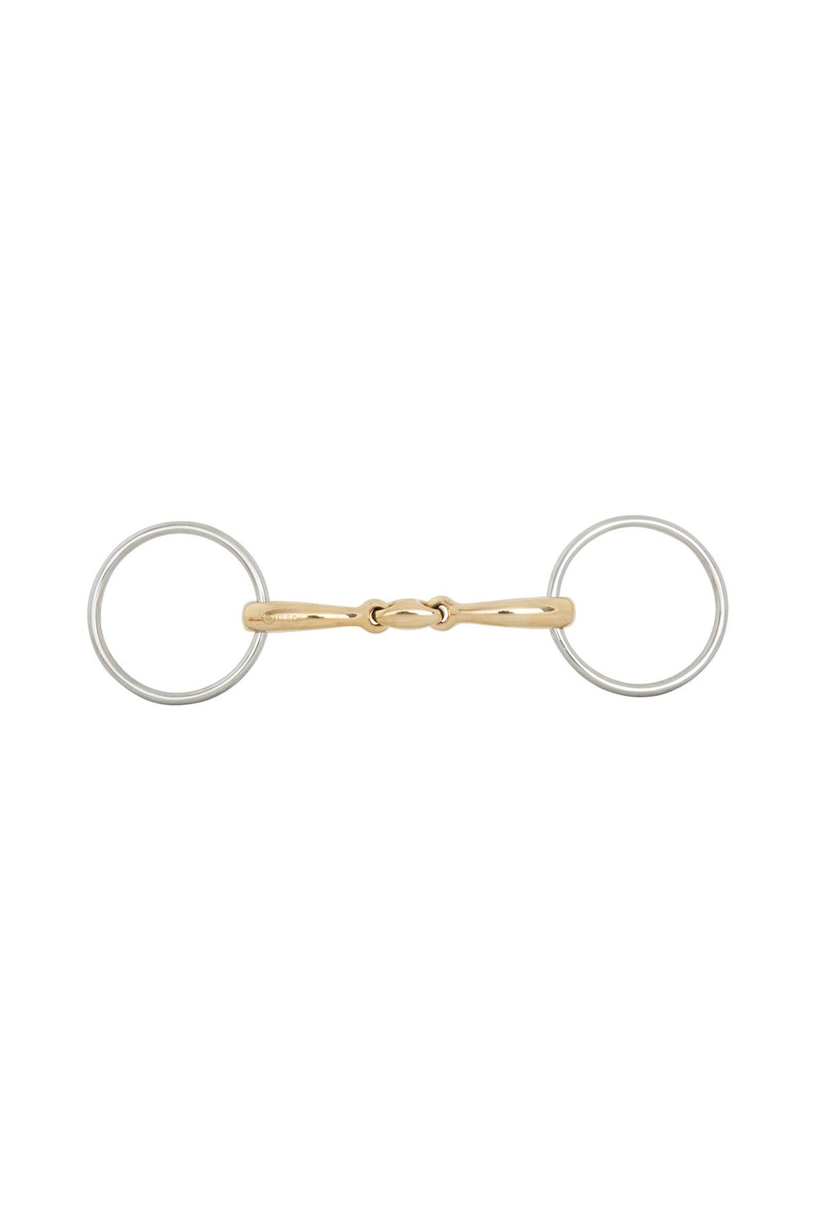 BR Loose Ring Snaffel 16mmsoft Contact Double Jointed Mors