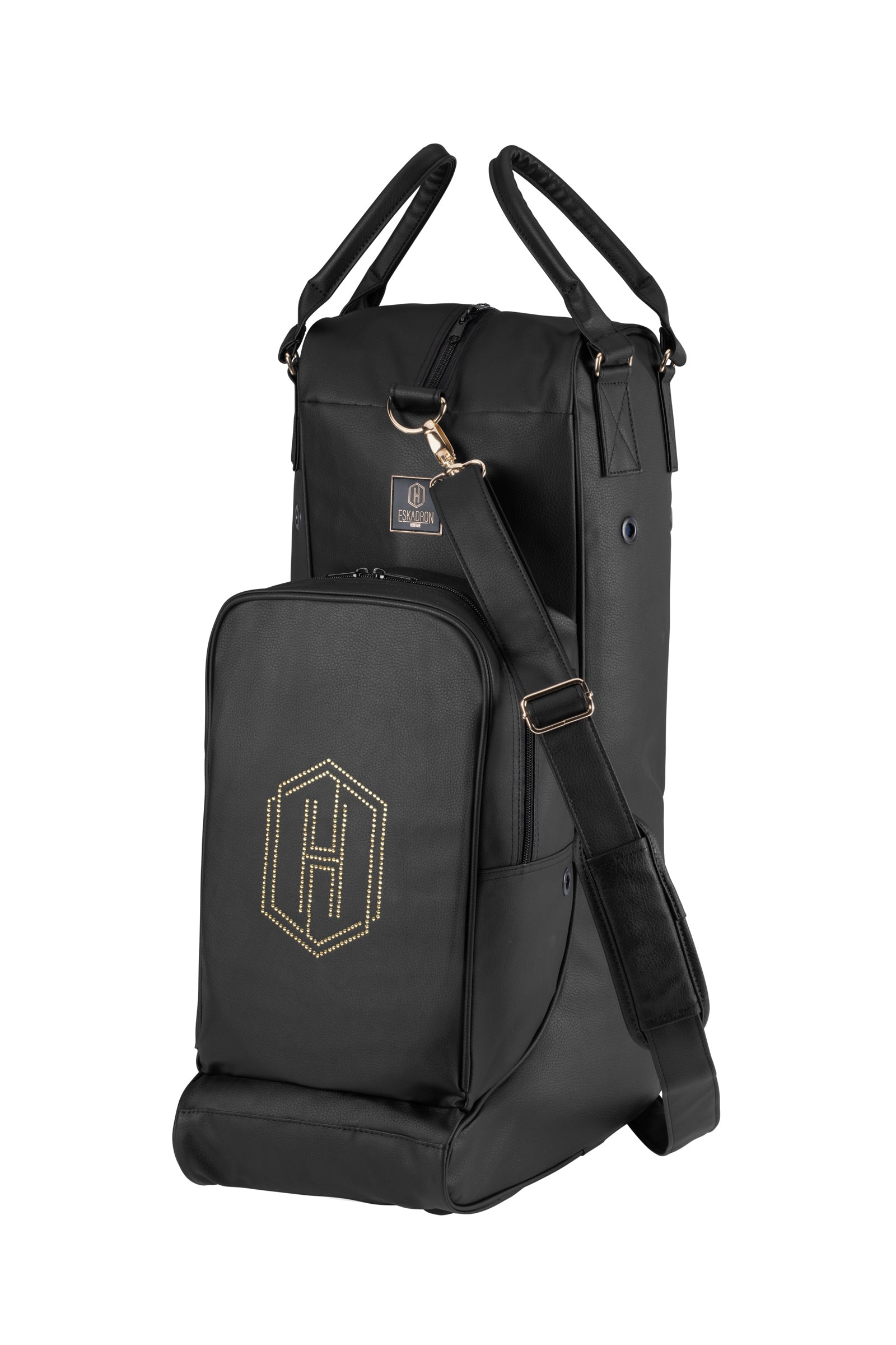 Eskadron Heritage AW24 sac à bottes et casque en similicuir Accessoires