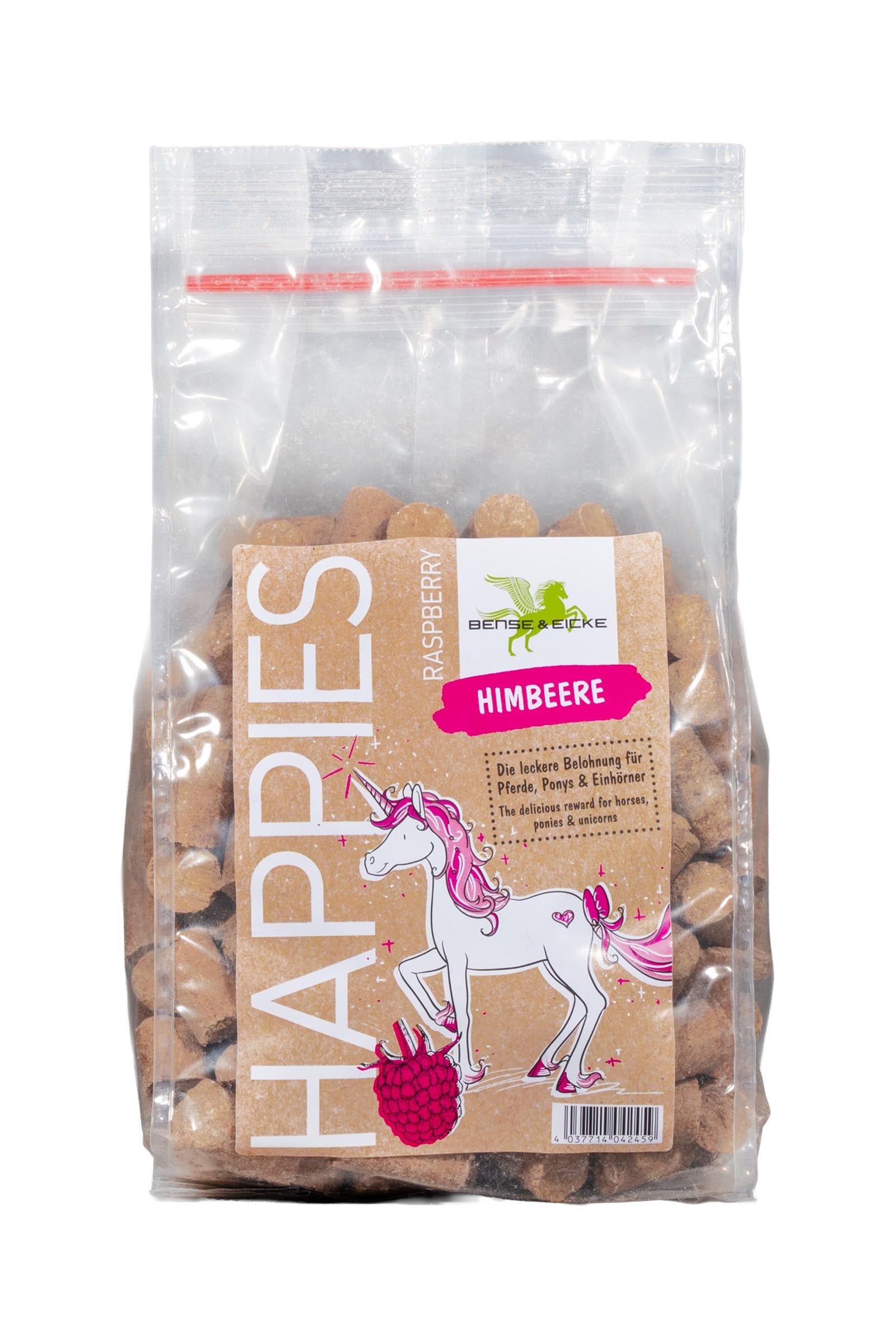 Bense & Eicke Happies Framboise Unicorn Edition, 1 kg Horse Feed & Nutrition