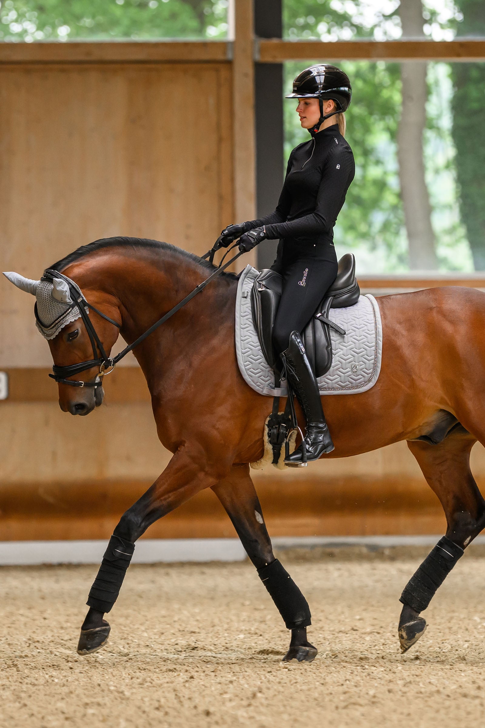 Cavallo CAVALCOOL Comfort Dressage Saddle Pad Leg & Hoof Protection