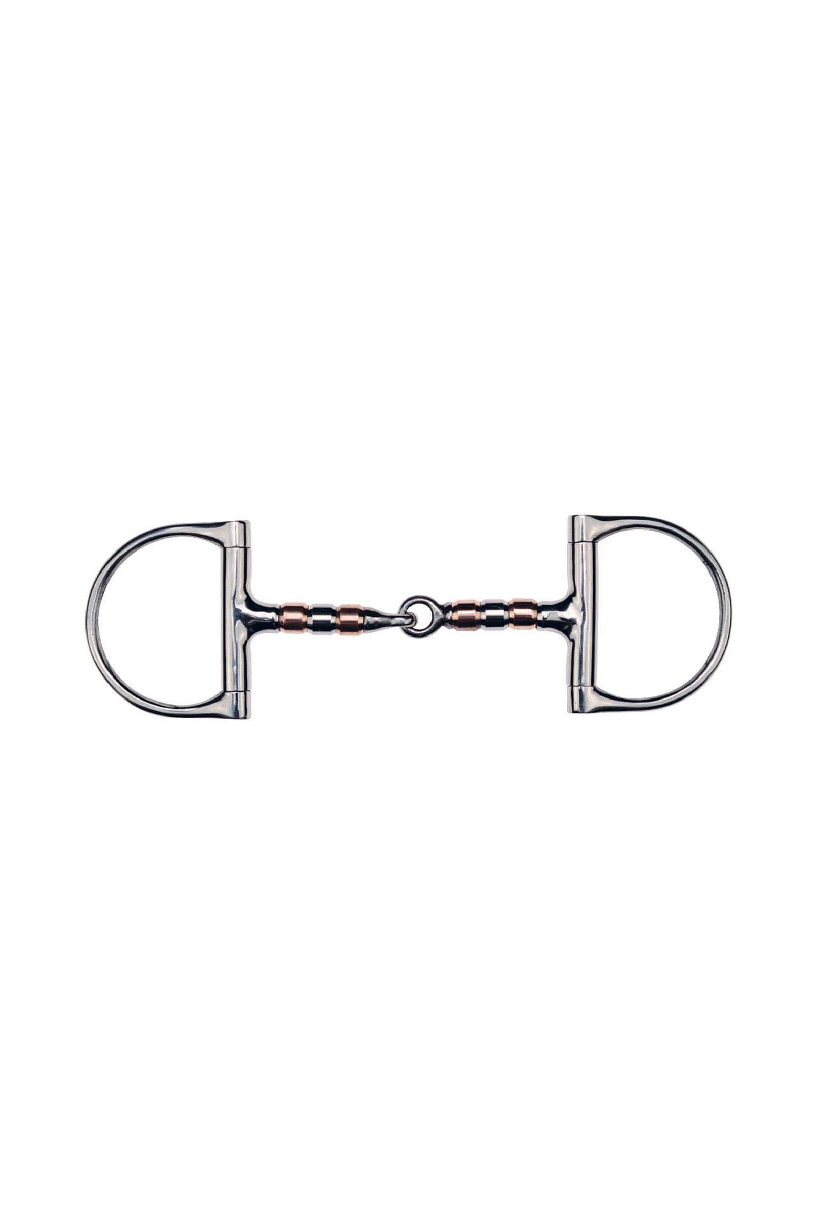 Feeling FEELING Dee Snaffle with Roller, Bit thickness 13 mm Horse Bits