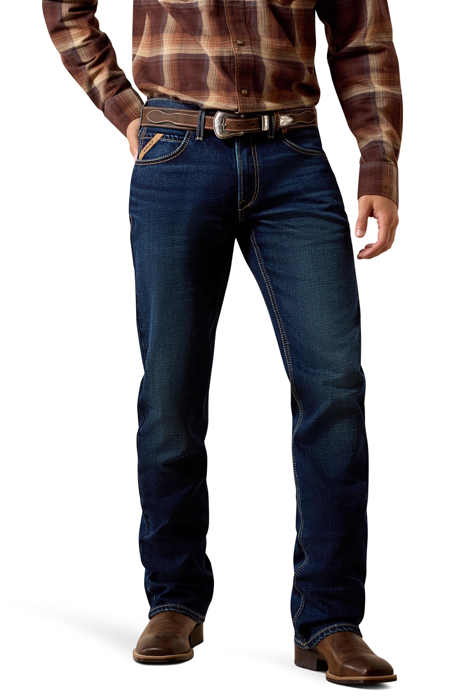 Ariat M5 Straight Acclimatize Gideon Jean homme coupe droite Vêtements d'équitation homme