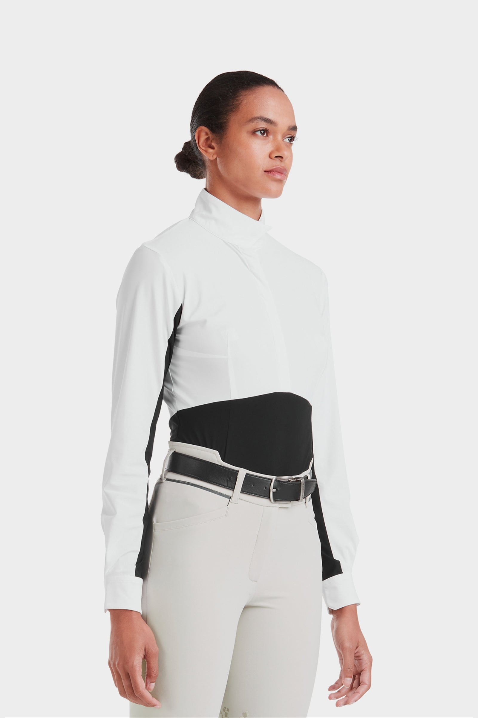 Horse Pilot Monica chemise de concours à manches longues pour femme Vêtements d'équitation femme