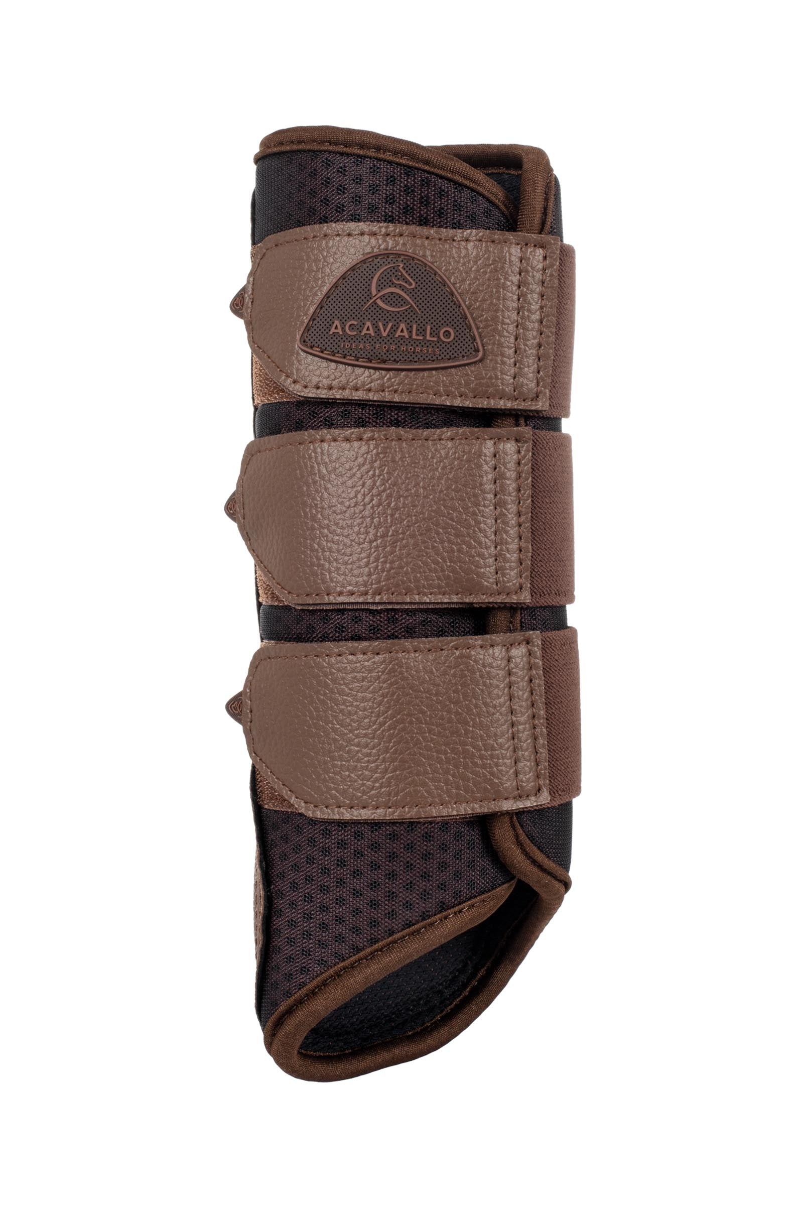 Acavallo Neoprene Brushing Boots, Hind Leg Protection & Hoof Protection for Horses