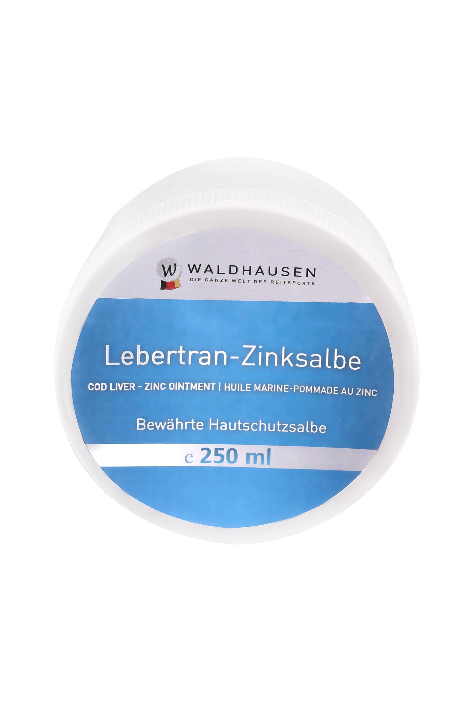 Waldhausen huile de foie de morue – pommade au zinc, 250 g Soins