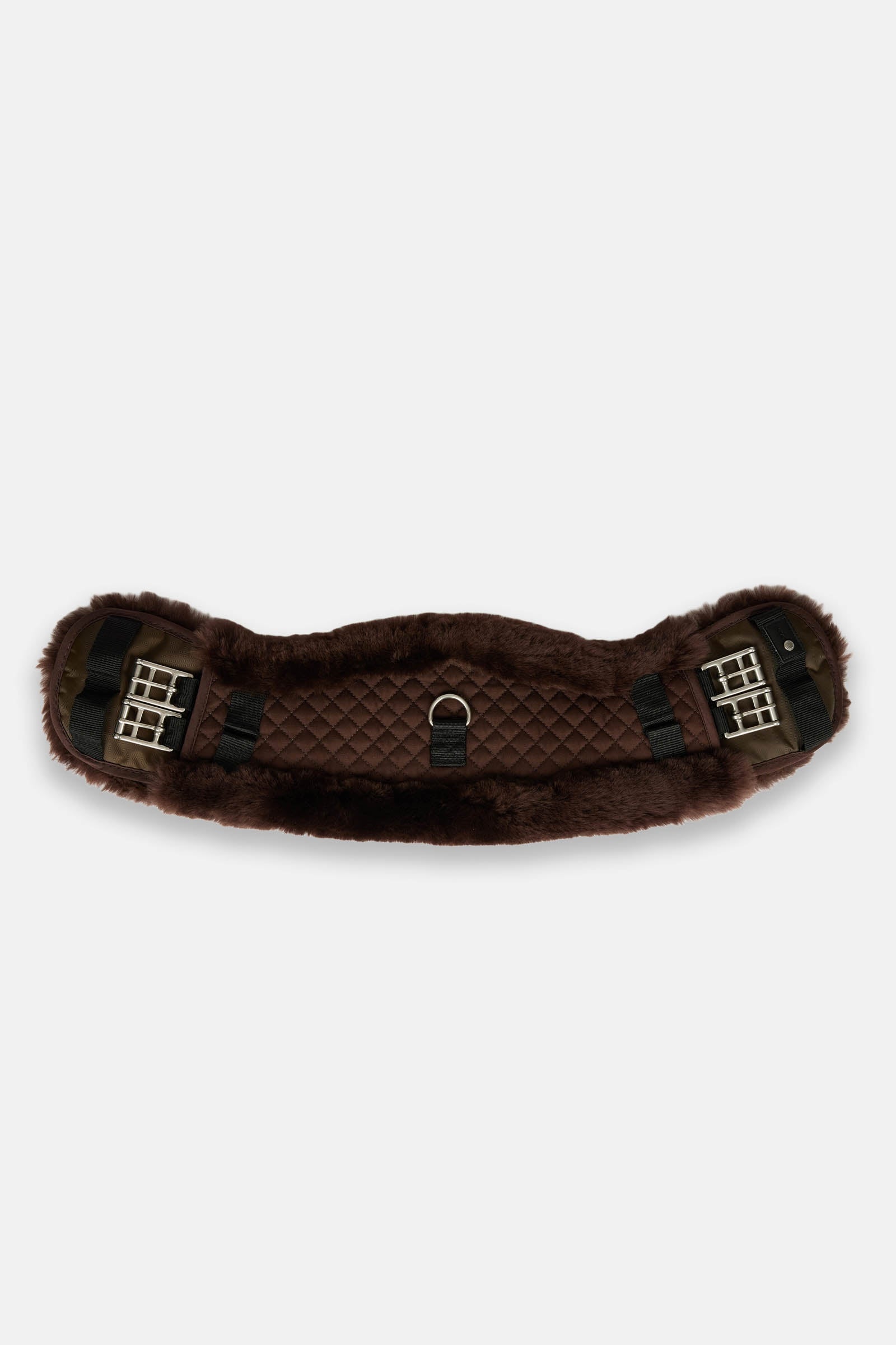 Horze Crescent Shaped Sheepskin Girth Saddles, Girths & Stirrups