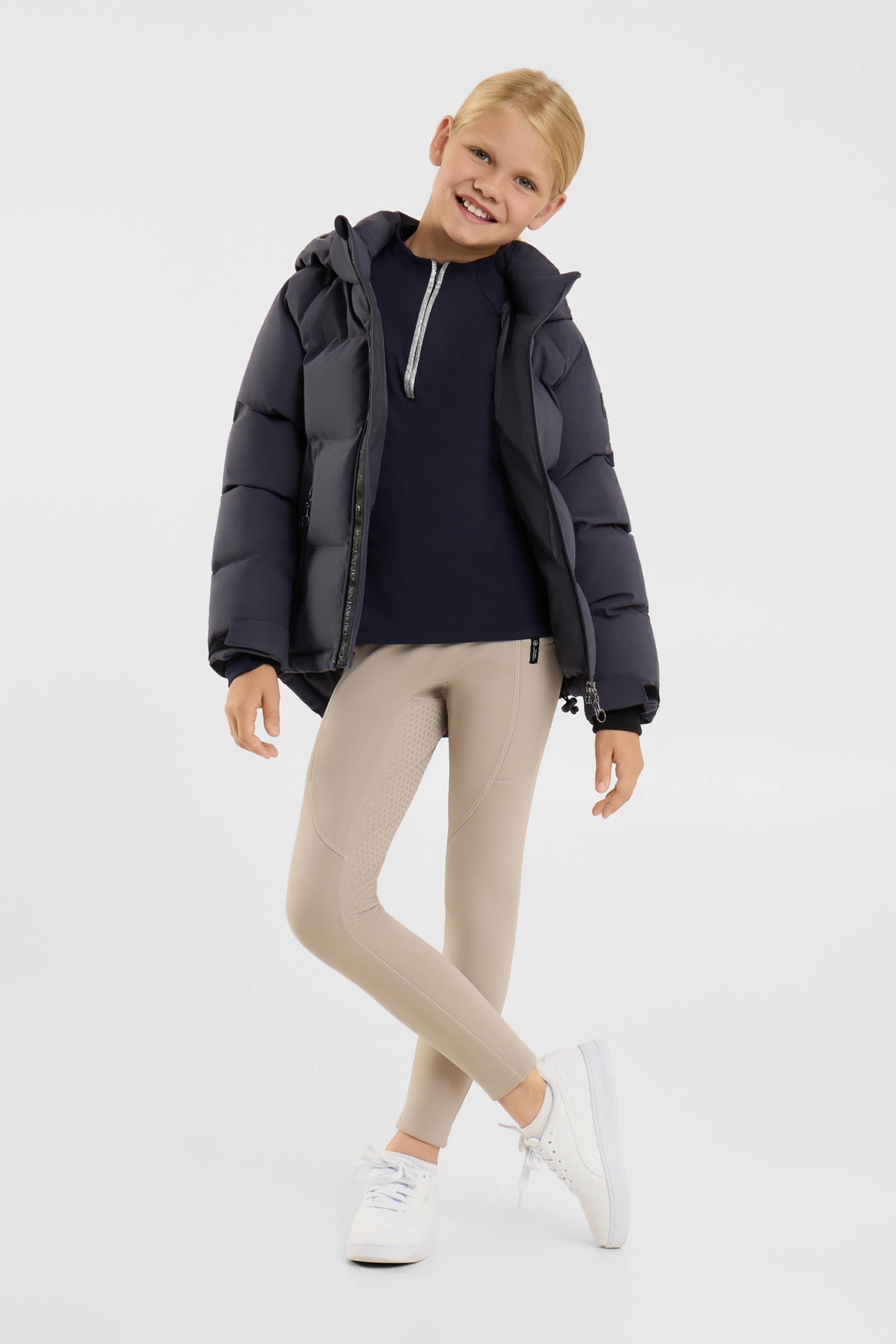 Horze Young Rider Dina Padded Jacket Kids Apparel